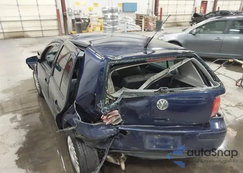 2001 Volkswagen Golf Gls z USA, uszkodzony, nr VIN 9BWGT61J914057698